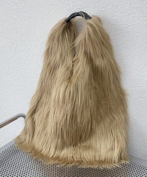 deux amour（ドゥーザムール）の「ファートートバッグ（ショルダーバッグ・レディース・ブラック/ブルー/ピンク/ベージュ・FREE）」の5枚目の写真