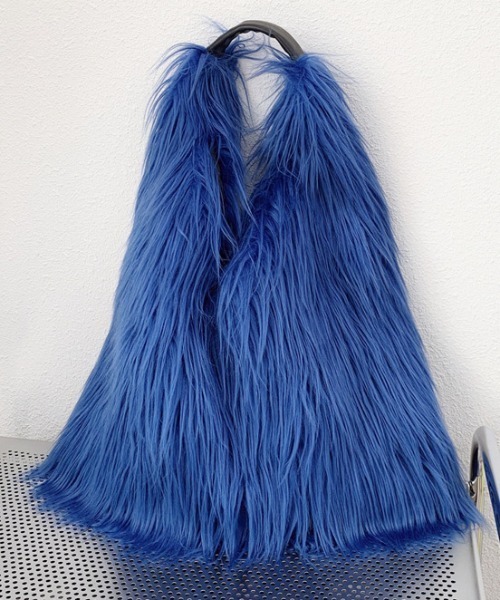 deux amour（ドゥーザムール）の「ファートートバッグ（ショルダーバッグ・レディース・ブラック/ブルー/ピンク/ベージュ・FREE）」の6枚目の写真