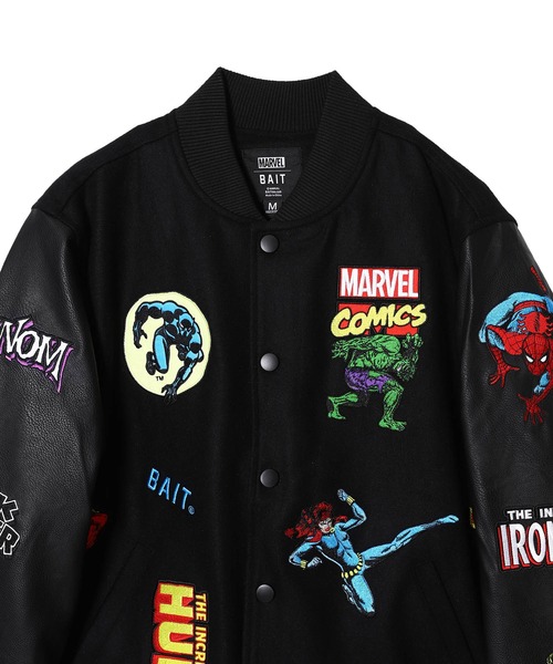BAIT（ベイト）の「BAIT × MARVEL VARSITY JACKET 237-MRV-JKT-001 