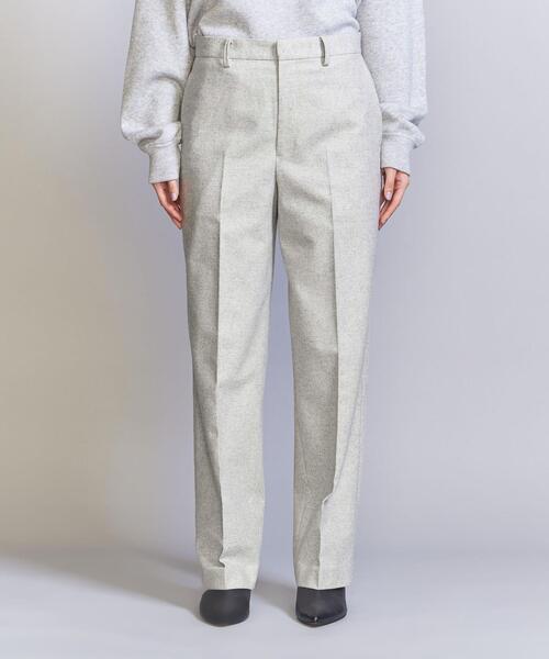 BEAUTY&YOUTH UNITED ARROWS(ビューティーアンドユースユナイテッドアローズ)の「ウールブレンドネップ ストレート パンツ(その他パンツ・レディース・ライトグレー/ブラック・L/M/S)」の11枚目の写真