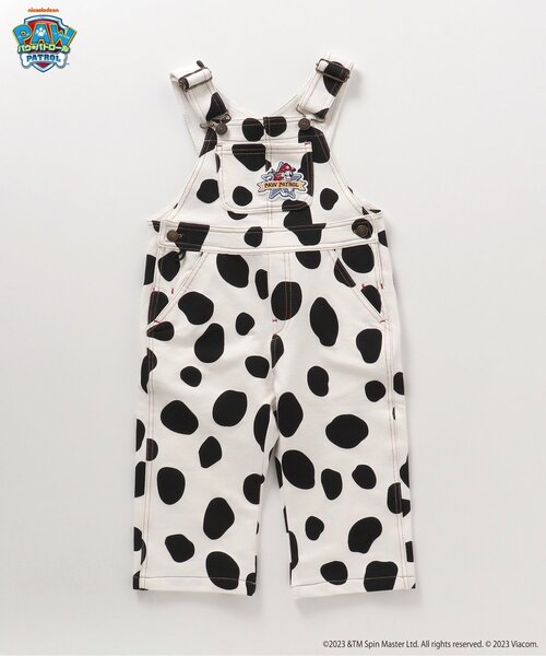 BREEZE(ブリーズ)の「パウ・パトロール 総柄サロペット(サロペット/オーバーオール・キッズ・アイボリー・110/130/90)」の6枚目の写真