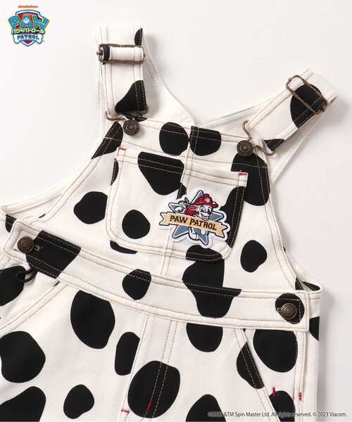 BREEZE(ブリーズ)の「パウ・パトロール 総柄サロペット(サロペット/オーバーオール・キッズ・アイボリー・110/130/90)」の9枚目の写真