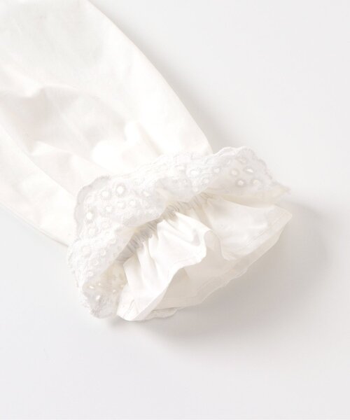 BREEZE（ブリーズ）の「フォーマルキャンディスリーブブラウス（シャツ/ブラウス・キッズ・オフホワイト・100/120/90/110/130）」の10枚目の写真