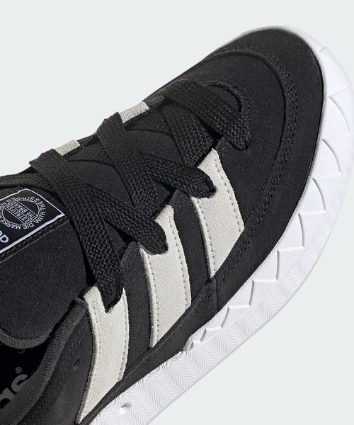adidas（アディダス）の「adidas/アディダス ADIMATIC アディマティック スニーカー ローテク（スニーカー・メンズ・グレー/ブラック/ブラック系その他・27/26.5/27.5/26/28/30）」の4枚目の写真