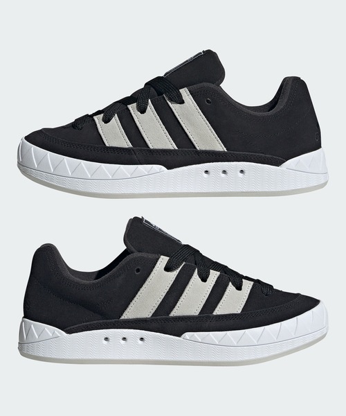 adidas（アディダス）の「adidas/アディダス ADIMATIC アディマティック スニーカー ローテク（スニーカー・メンズ・グレー/ブラック/ブラック系その他・27/26.5/27.5/26/28/30）」の10枚目の写真