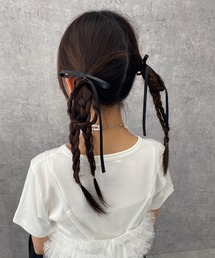 2点セット リボン」に該当するバレッタ/ヘアクリップ