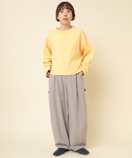 RNA-N(アールエヌエーエヌ)の「M2181 ヴィンテージコットンプルオーバー(スウェット・レディース・ブラック/イエロー/ブルーグリーン・MEDIUM)」の14枚目の写真