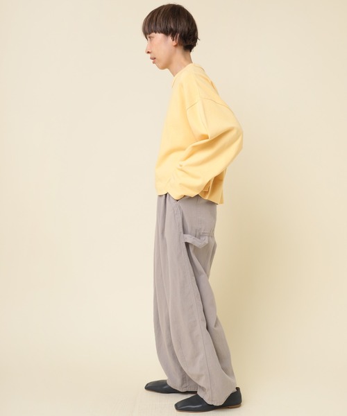 RNA-N(アールエヌエーエヌ)の「M2181 ヴィンテージコットンプルオーバー(スウェット・レディース・ブラック/イエロー/ブルーグリーン・MEDIUM)」の15枚目の写真