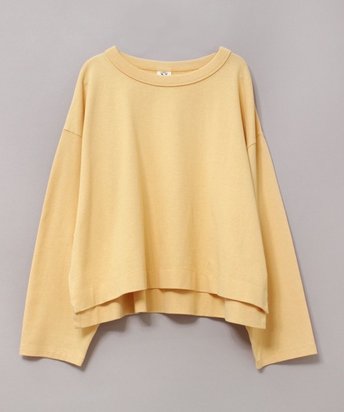 RNA-N(アールエヌエーエヌ)の「M2181 ヴィンテージコットンプルオーバー(スウェット・レディース・ブラック/イエロー/ブルーグリーン・MEDIUM)」の6枚目の写真