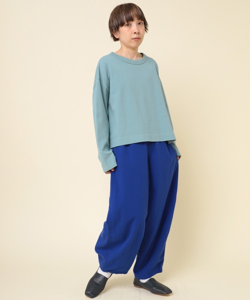 RNA-N(アールエヌエーエヌ)の「M2181 ヴィンテージコットンプルオーバー(スウェット・レディース・ブラック/イエロー/ブルーグリーン・MEDIUM)」の9枚目の写真