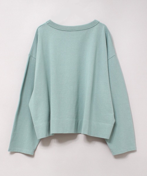 RNA-N(アールエヌエーエヌ)の「M2181 ヴィンテージコットンプルオーバー(スウェット・レディース・ブラック/イエロー/ブルーグリーン・MEDIUM)」の5枚目の写真