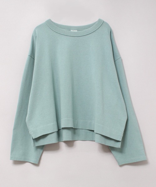 RNA-N(アールエヌエーエヌ)の「M2181 ヴィンテージコットンプルオーバー(スウェット・レディース・ブラック/イエロー/ブルーグリーン・MEDIUM)」の4枚目の写真