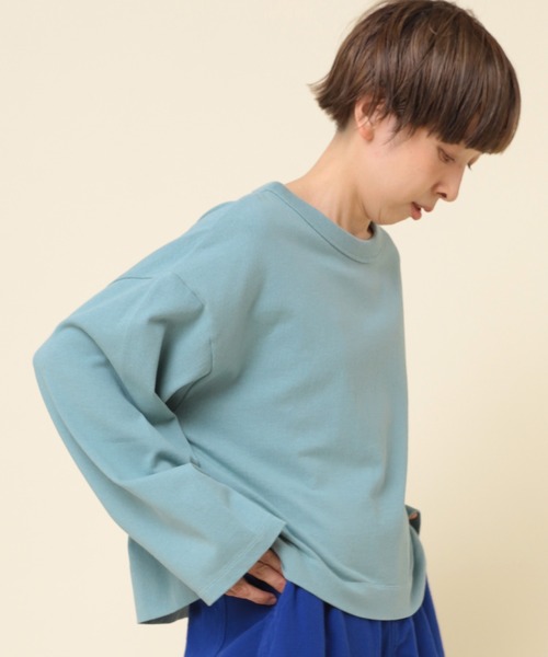 RNA-N(アールエヌエーエヌ)の「M2181 ヴィンテージコットンプルオーバー(スウェット・レディース・ブラック/イエロー/ブルーグリーン・MEDIUM)」の7枚目の写真