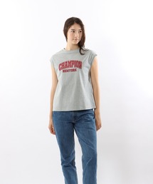 【Champion/チャンピオン】レディース スリーブレスシャツ