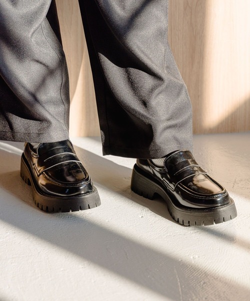 GLOBAL WORK（グローバルワーク）の「撥水/マニッシュシューズ/995588（ローファー・キッズ・ブラック系/ブラック系9・23cm/21cm/24cm/22cm）」の5枚目の写真