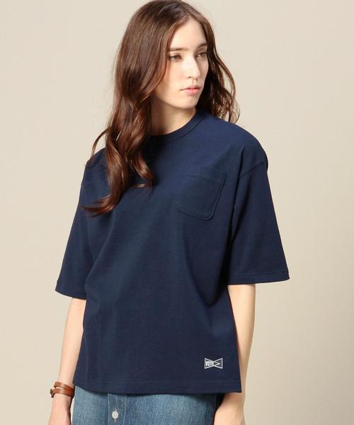 BEAUTY&YOUTH UNITED ARROWS（ビューティーアンドユースユナイテッドアローズ）の「BY VOTE スタンダードTシャツ◆（Tシャツ/カットソー・レディース・ホワイト/グレー/ネイビー・フリー）」の3枚目の写真