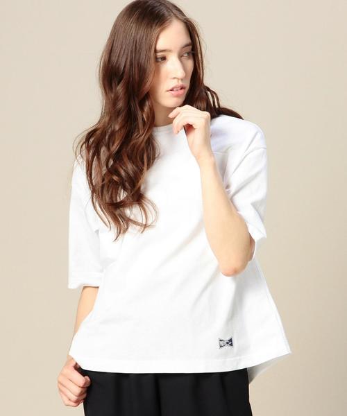 BEAUTY&YOUTH UNITED ARROWS（ビューティーアンドユースユナイテッドアローズ）の「BY VOTE スタンダードTシャツ◆（Tシャツ/カットソー・レディース・ホワイト/グレー/ネイビー・フリー）」の2枚目の写真