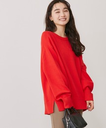 AMERICAN HOLIC | クルーネックBIGニットプルオーバー(ニット/セーター)