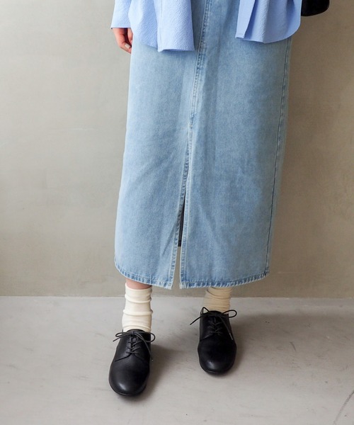 あしながおじさん（アシナガオジサン）の「ソフトレースアップシューズ　2810567（ドレスシューズ・レディース・ライトブルー/ブラック/アイボリー/ダークブラウン/クリアブラック/オフホワイト/ベージュ・22.5cm/23.5cm/24.5cm/23.0cm/24.0cm/24cm/23cm）」の12枚目の写真