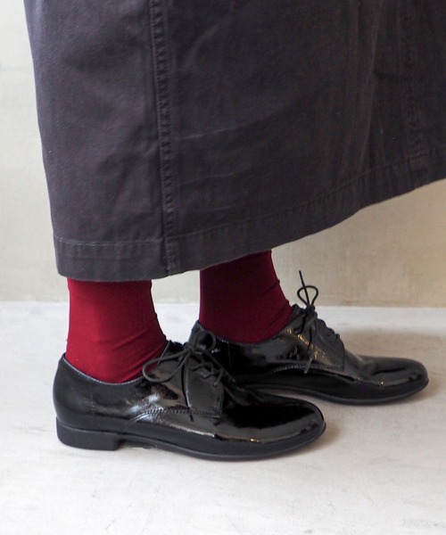 あしながおじさん（アシナガオジサン）の「ソフトレースアップシューズ　2810567（ドレスシューズ・レディース・ライトブルー/ブラック/アイボリー/ダークブラウン/クリアブラック/オフホワイト/ベージュ・22.5cm/23.5cm/24.5cm/23.0cm/24.0cm/24cm/23cm）」の15枚目の写真