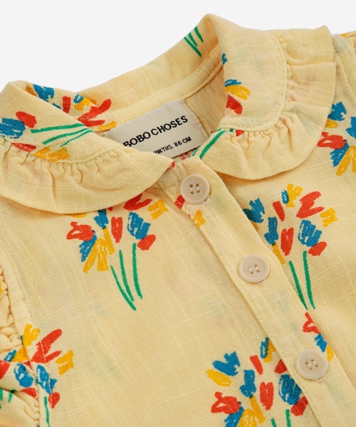 【セール】Baby Fireworks all over woven overall（サロペット/オーバーオール）｜BOBO CHOSES（ボボショーズ）