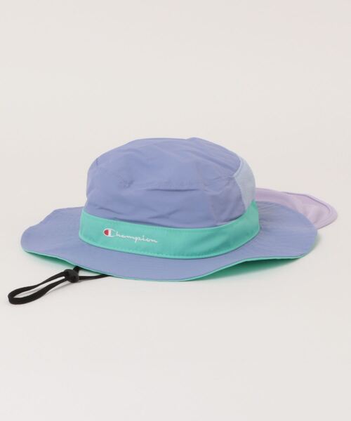 Champion（チャンピオン）の「Champion/チャンピオン　キッズ　サンシールドアドベンチャー（ハット・キッズ・ブラック/サックスブルー/ピンク/ネイビー/パープル・54）」の7枚目の写真