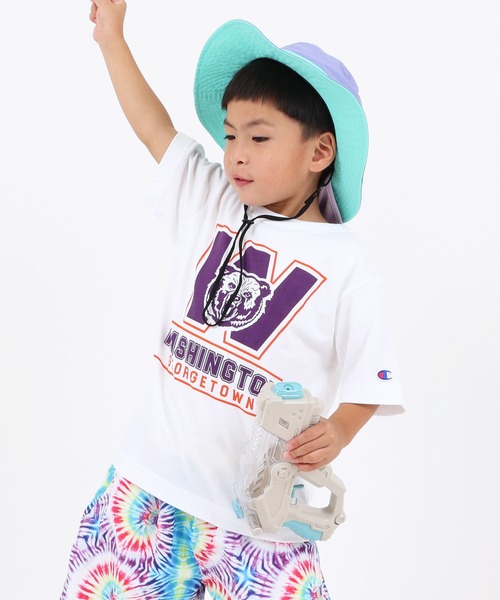 Champion（チャンピオン）の「Champion/チャンピオン　キッズ　サンシールドアドベンチャー（ハット・キッズ・ブラック/サックスブルー/ピンク/ネイビー/パープル・54）」の8枚目の写真