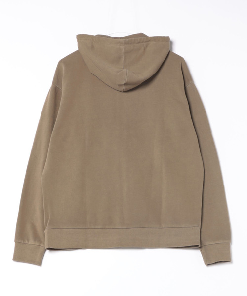 VIBGYOR（ヴィブジョー）の「ピグメント加工 裏毛スウェット ZIP-PK（パーカー・メンズ・ダークブルー/ベージュ/ブラック・LARGE/MEDIUM）」の9枚目の写真