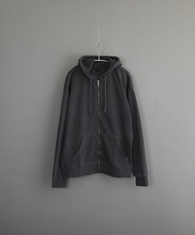 VIBGYOR | ピグメント加工 裏毛スウェット ZIP-PK(パーカー)