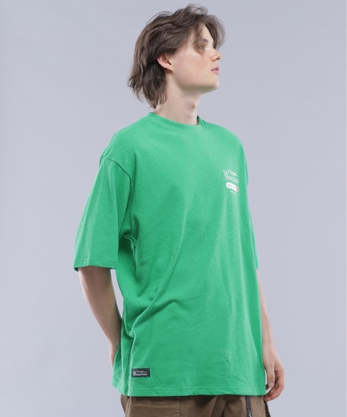 MANASTASH（マナスタッシュ）の「MANASTASH/マナスタッシュ/HEMP TEE TOUR/ヘンプツアーTシャツ（Tシャツ/カットソー・メンズ・ブラック/ナチュラル/グリーン・M/L/XL/S）」の15枚目の写真