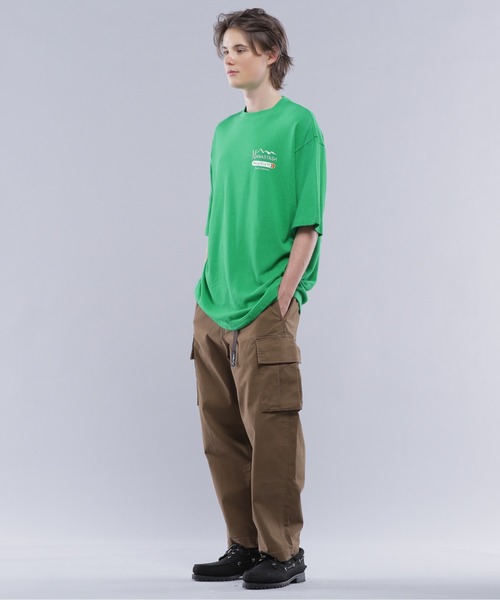 MANASTASH（マナスタッシュ）の「MANASTASH/マナスタッシュ/HEMP TEE TOUR/ヘンプツアーTシャツ（Tシャツ/カットソー・メンズ・ブラック/ナチュラル/グリーン・M/L/XL/S）」の17枚目の写真