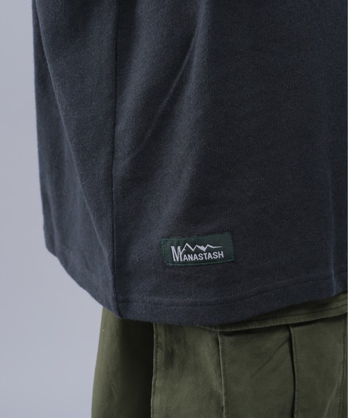 MANASTASH（マナスタッシュ）の「MANASTASH/マナスタッシュ/HEMP TEE TOUR/ヘンプツアーTシャツ（Tシャツ/カットソー・メンズ・ブラック/ナチュラル/グリーン・M/L/XL/S）」の13枚目の写真