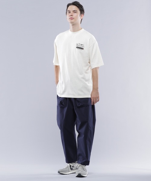 MANASTASH（マナスタッシュ）の「MANASTASH/マナスタッシュ/HEMP TEE TOUR/ヘンプツアーTシャツ（Tシャツ/カットソー・メンズ・ブラック/ナチュラル/グリーン・M/L/XL/S）」の20枚目の写真