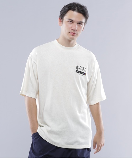 MANASTASH（マナスタッシュ）の「MANASTASH/マナスタッシュ/HEMP TEE TOUR/ヘンプツアーTシャツ（Tシャツ/カットソー・メンズ・ブラック/ナチュラル/グリーン・M/L/XL/S）」の19枚目の写真