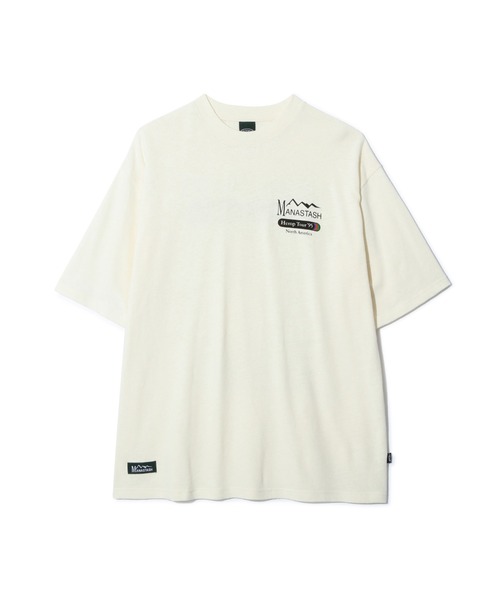 MANASTASH（マナスタッシュ）の「MANASTASH/マナスタッシュ/HEMP TEE TOUR/ヘンプツアーTシャツ（Tシャツ/カットソー・メンズ・ブラック/ナチュラル/グリーン・M/L/XL/S）」の22枚目の写真