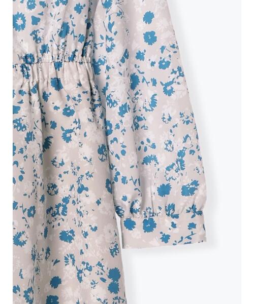 Te chichi TERRASSE（テチチテラス）の「スパンローンギャザーワンピース（ワンピース・レディース・ベージュ/オフホワイト/チャコールグレー/グリーン・F）」の14枚目の写真