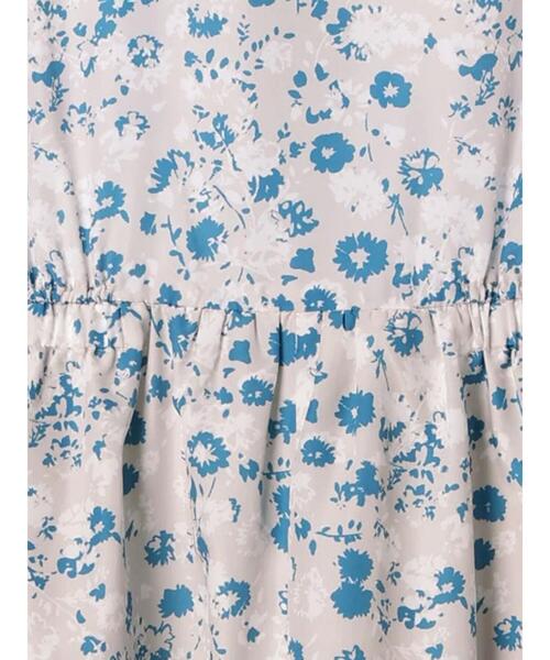 Te chichi TERRASSE（テチチテラス）の「スパンローンギャザーワンピース（ワンピース・レディース・ベージュ/オフホワイト/チャコールグレー/グリーン・F）」の11枚目の写真