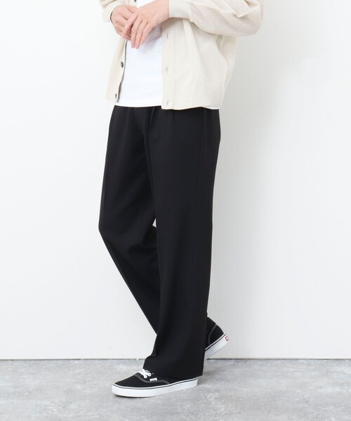 NOLLEY'S goodman(ノーリーズグッドマン)の「【WORK ABOUT】TRABEST / トラベスト 吸水速乾 2タックワイドパンツ(その他パンツ・メンズ・ブラック/ダークネイビー/ベージュ・M/L/S)」の11枚目の写真