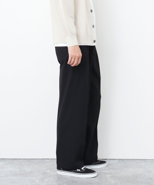 NOLLEY'S goodman(ノーリーズグッドマン)の「【WORK ABOUT】TRABEST / トラベスト 吸水速乾 2タックワイドパンツ(その他パンツ・メンズ・ブラック/ダークネイビー/ベージュ・M/L/S)」の12枚目の写真