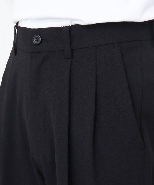 NOLLEY'S goodman(ノーリーズグッドマン)の「【WORK ABOUT】TRABEST / トラベスト 吸水速乾 2タックワイドパンツ(その他パンツ・メンズ・ブラック/ダークネイビー/ベージュ・M/L/S)」の5枚目の写真
