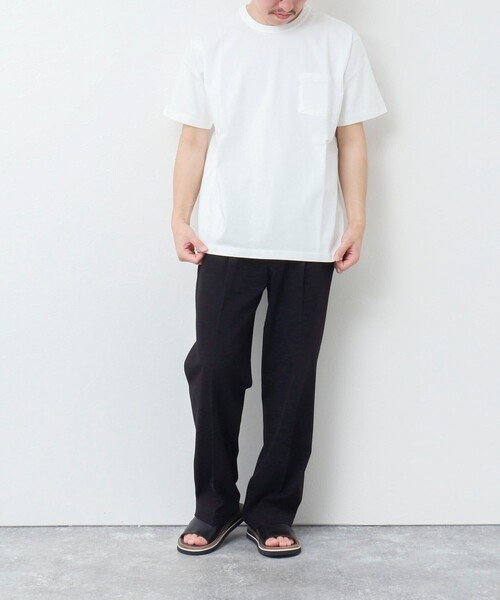 NOLLEY'S goodman(ノーリーズグッドマン)の「【WORK ABOUT】TRABEST / トラベスト 吸水速乾 2タックワイドパンツ(その他パンツ・メンズ・ブラック/ダークネイビー/ベージュ・M/L/S)」の19枚目の写真