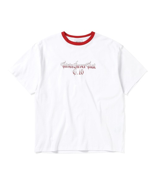 【ディスイズネバーザット】TNTインターナショナルティー MUSINSA公式 | thisisneverthat® TNT International Tee Apricot