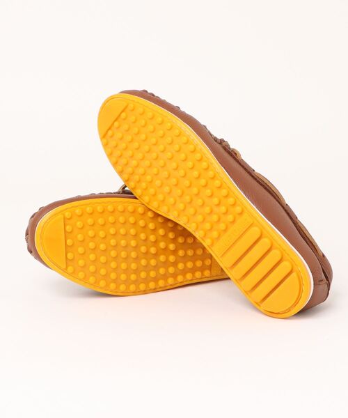 Minnetonka(ミネトンカ)の「MINNETONKA ミネトンカ/モカシン MOOSEHIDE PLUS ムースハイドプラス(モカシン/デッキシューズ・メンズ・ブラック/ブラウン・9/8)」の3枚目の写真