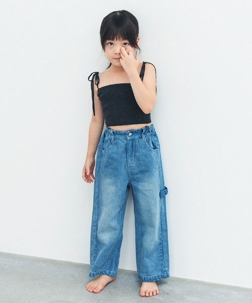 ooju（オージュ）の「【ooju】オージュジーンズ タイプ2（デニムパンツ・キッズ・ブラック/ネイビー・1/2/3/4）」の17枚目の写真