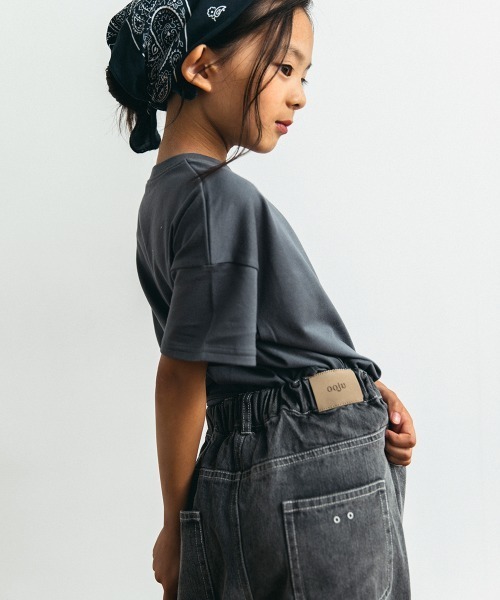 ooju（オージュ）の「【ooju】オージュジーンズ タイプ2（デニムパンツ・キッズ・ブラック/ネイビー・1/2/3/4）」の6枚目の写真