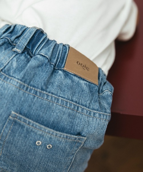 ooju（オージュ）の「【ooju】オージュジーンズ タイプ2（デニムパンツ・キッズ・ブラック/ネイビー・1/2/3/4）」の13枚目の写真