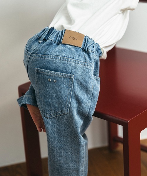 ooju（オージュ）の「【ooju】オージュジーンズ タイプ2（デニムパンツ・キッズ・ブラック/ネイビー・1/2/3/4）」の12枚目の写真