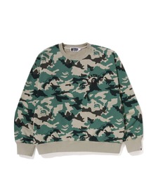 WOODLAND CAMO LOOSE FIT CREWNECK M