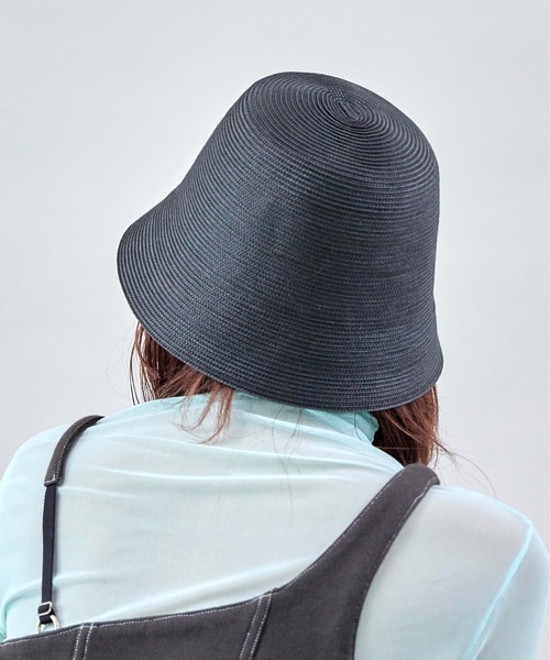 CONTROL FREAK（コントロールフリーク）の「CONTROL FREAK(コントロールフリーク)ウオッシャブルブレードベルハット（ハット・レディース・アイボリー/ブラック/マルチ・FREE）」の4枚目の写真