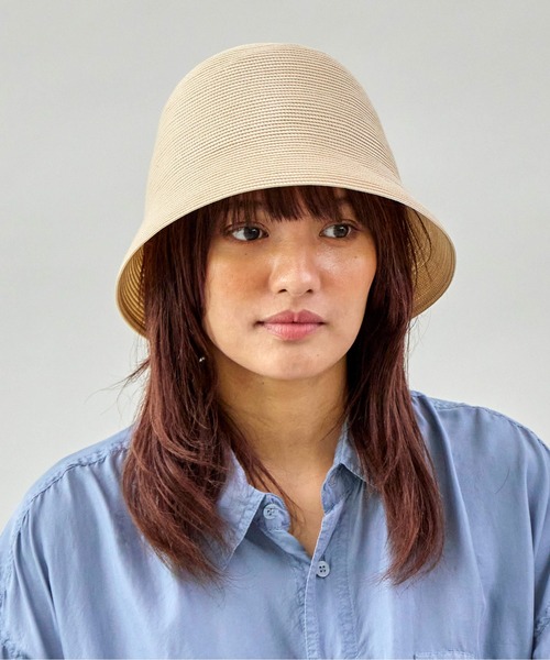 CONTROL FREAK（コントロールフリーク）の「CONTROL FREAK(コントロールフリーク)ウオッシャブルブレードベルハット（ハット・レディース・アイボリー/ブラック/マルチ・FREE）」の8枚目の写真